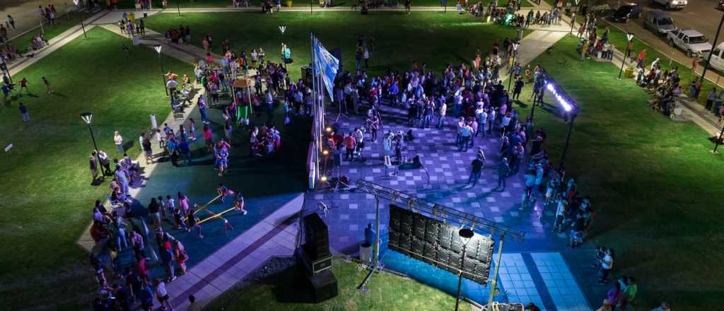 Con una fiesta popular, San Rafael inauguró un nuevo parque 