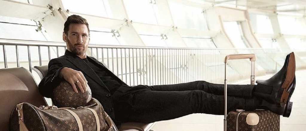 Galán: Messi posó como modelo de Louis Vuitton y así reaccionó Antonela