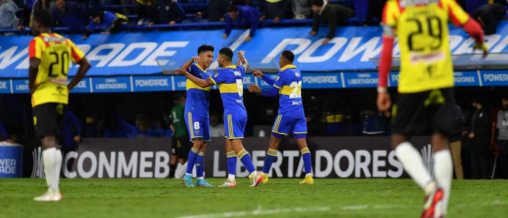 Boca lo dio vuelta sobre el final y le ganó a Deportivo Pereira