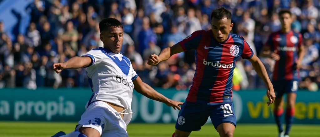 San Lorenzo igualó con Vélez y dejó pasar la chance de acercarse a River