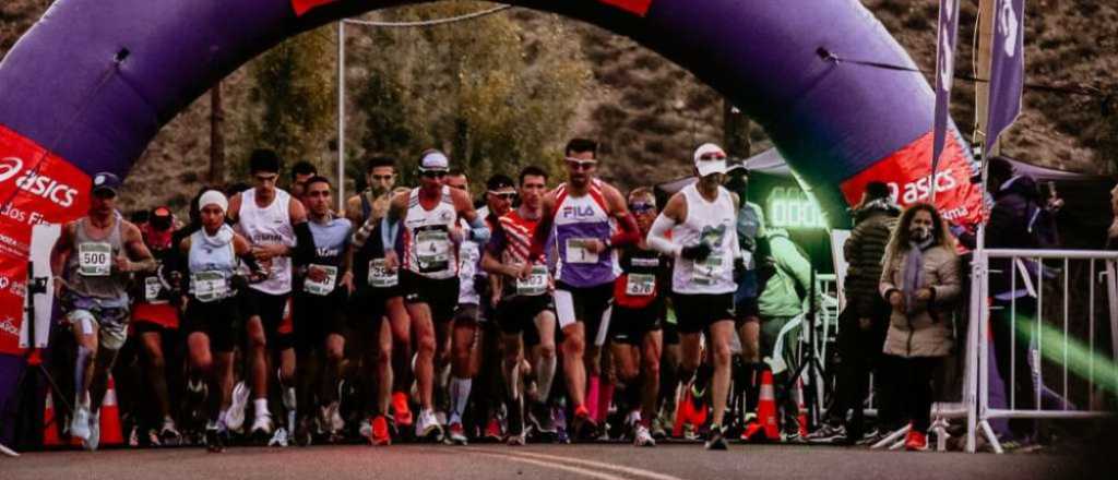 Más de 7.000 corredores en la Maratón Internacional de Mendoza