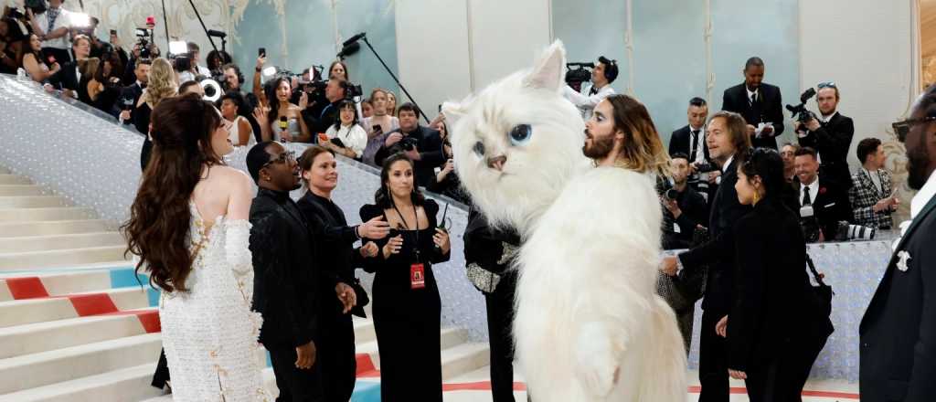 Jared Leto volvió a llamar la atención en la Met Gala de Nueva York