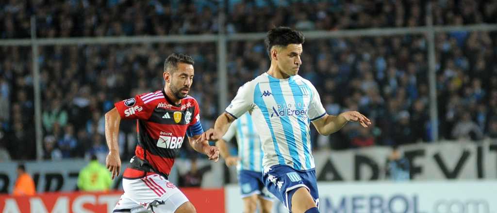 Racing sumó un punto vital ante Flamengo y sigue líder