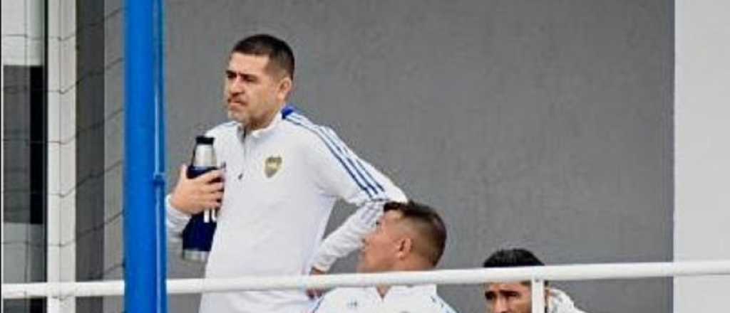 Video: Riquelme y Almirón, presentes en el Superclásico de Reserva