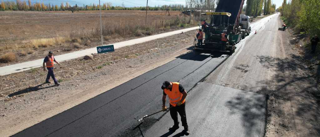 Vialidad concluyó el primer tramo de pavimentación de la Ruta 40 vieja