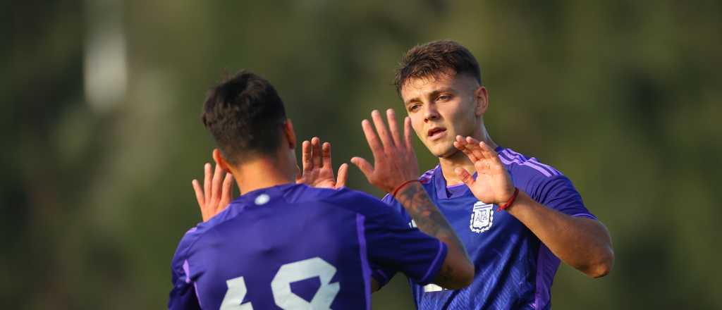 A días del Mundial, Argentina goleó a un posible rival de octavos