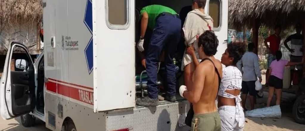 Tres argentinos fueron atacados a machetazos en una playa