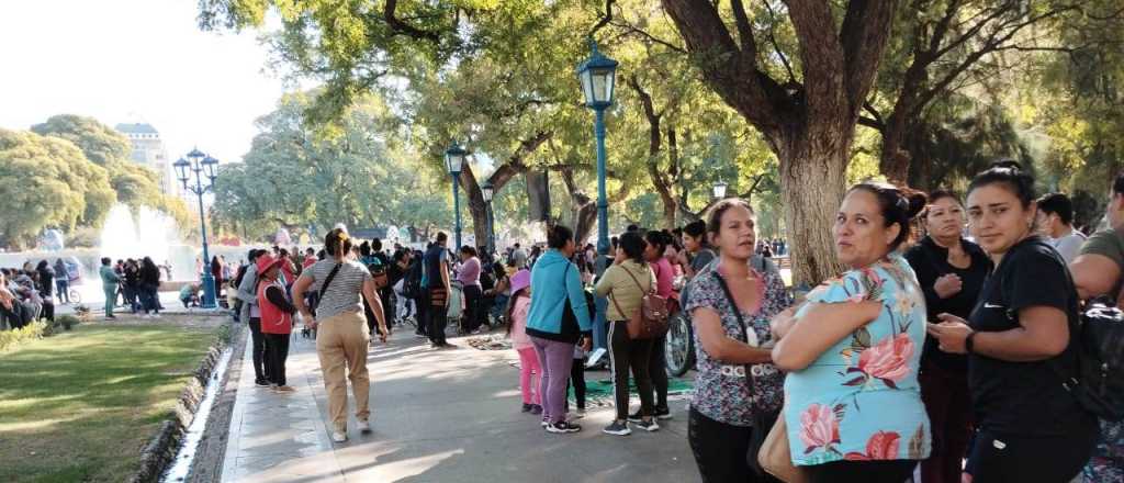 Video: el Polo Obrero marchó en el centro mendocino