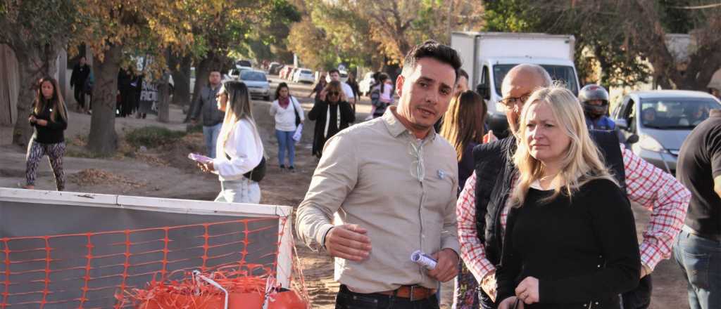 Hebe Casado y Marcos Calvente recorrieron obras en Guaymallén