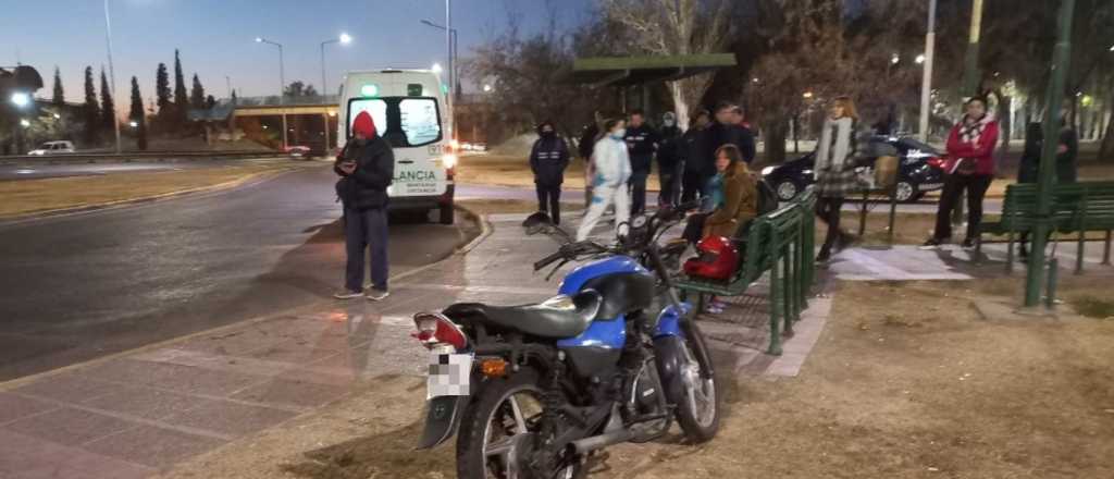 Murió un motociclista que chocó con una camioneta en Guaymallén