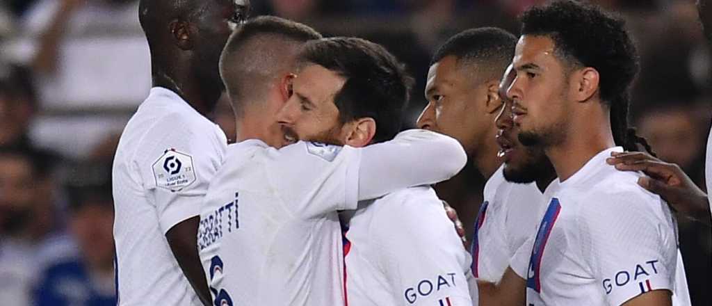 Con Coldplay, Leo Messi festejó el título récord obtenido con el PSG