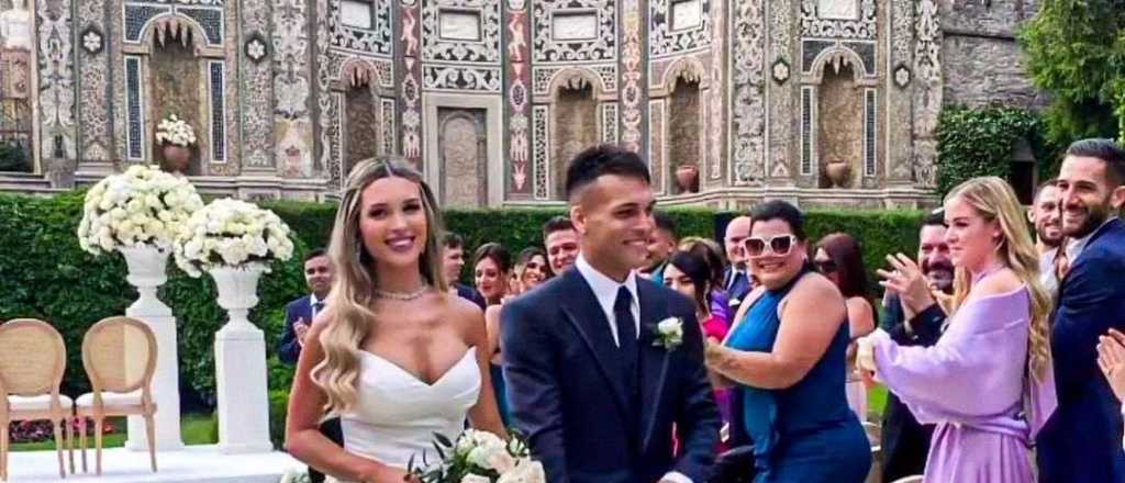 Uno por uno los campeones del Mundo en el casamiento de Lautaro