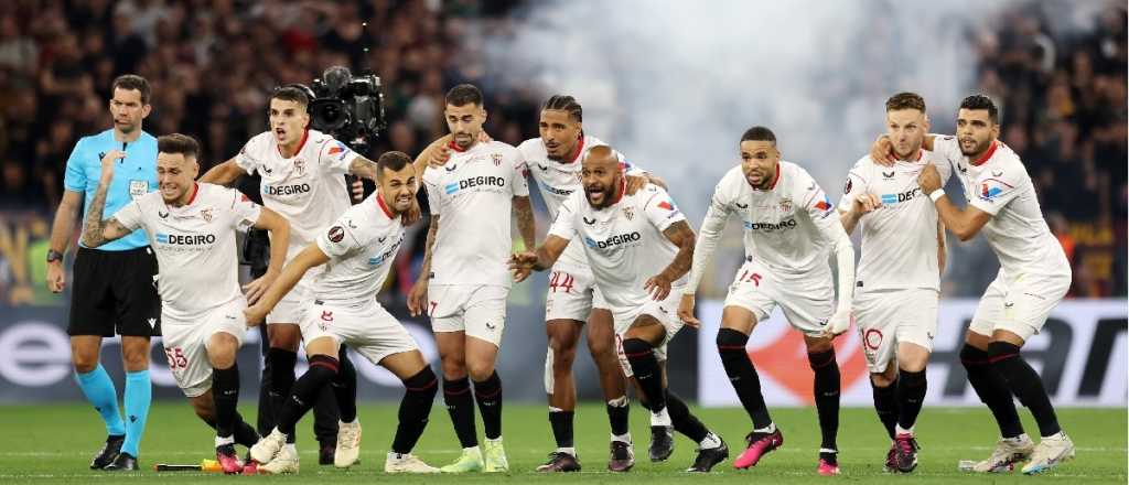 Sevilla campeón de la mano de Gonzalo Montiel