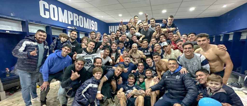 Así fue la tremenda fiesta leprosa tras la victoria ante Maipú