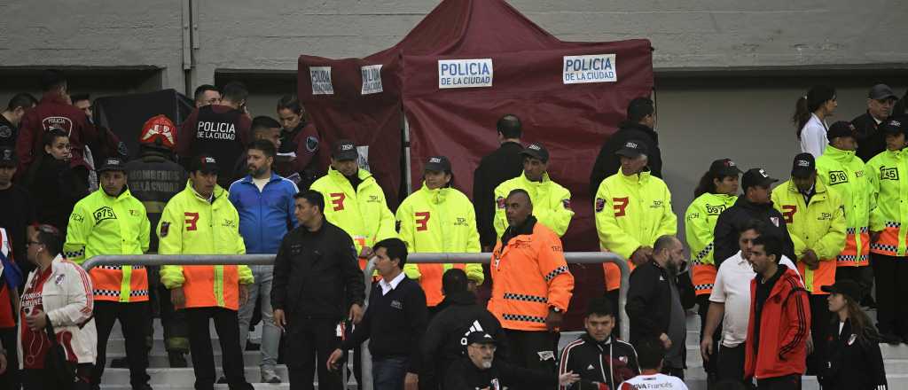 Qué dice la autopsia del hincha que cayó de la tribuna en el Monumental