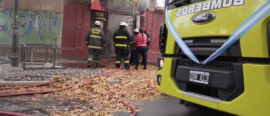 Incendio en una pañalera de Ciudad a pocos metros del Persa que se quemó