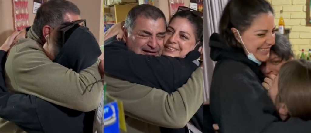 Video: mendocina volvió tras dos años en Suecia y sorprendió a sus padres