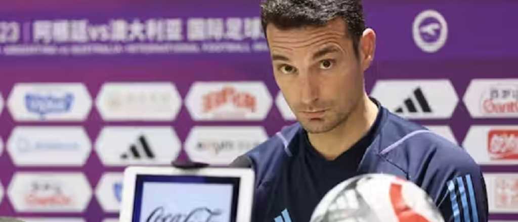 Scaloni explicó por qué varios jugadores no estarán contra Indonesia