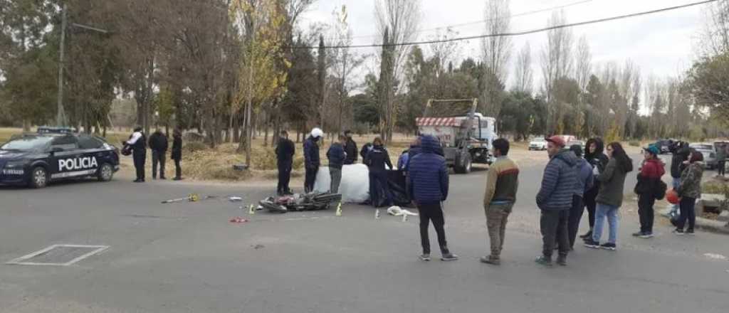 Un joven murió tras chocar con un camión en San Rafael