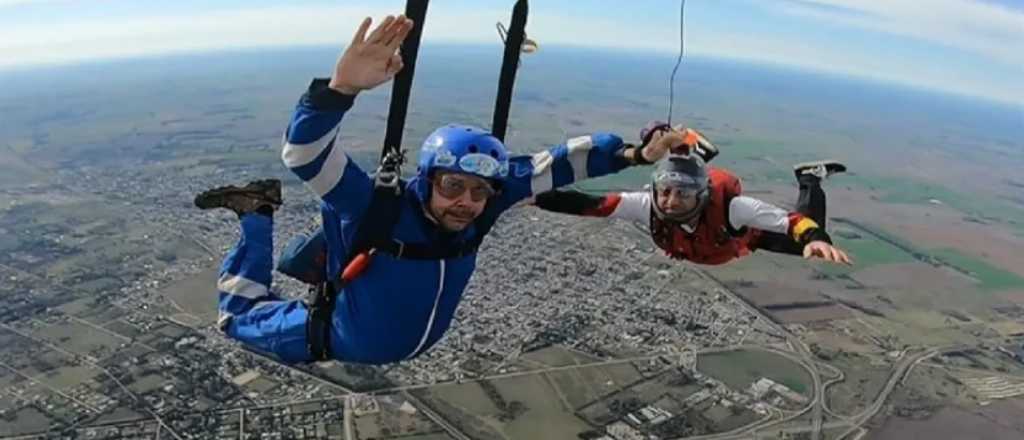 Murió un paracaidista cuando realizaba un salto