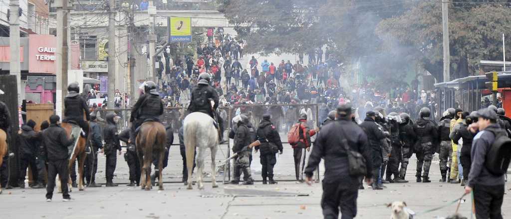 Cristina comparó los incidentes en Jujuy con la represión de 2001