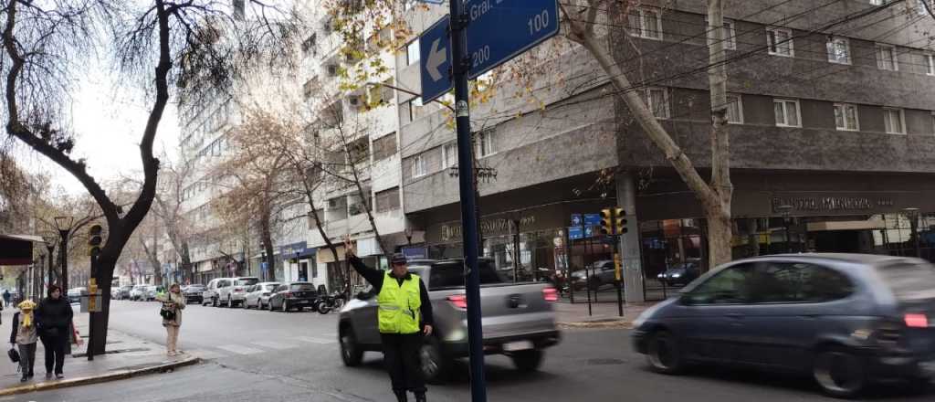 Se cortó la luz en el Centro y algunos semáforos dejaron de funcionar