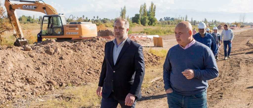 Maipú avanza con una obra clave de saneamiento