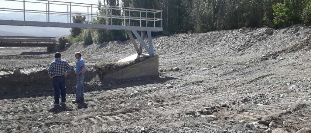 Licitan una obra fundamental para el control de torrentes en Godoy Cruz