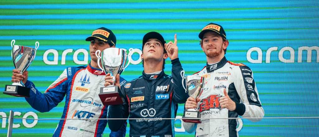 Fórmula 3: Franco Colapinto logró un histórico triunfo en Silverstone