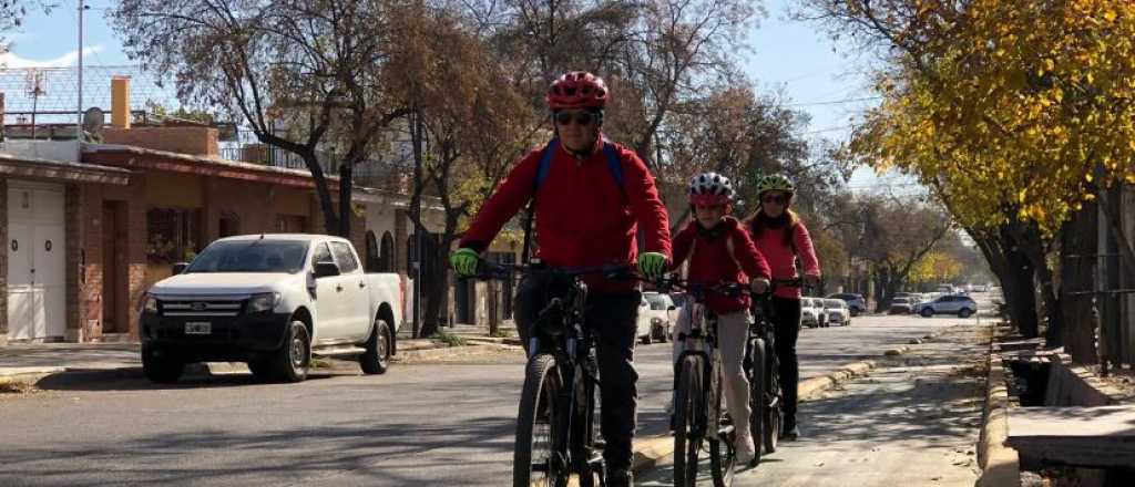 Por dónde pueden circular los ciclistas en Mendoza y en dónde está prohibido