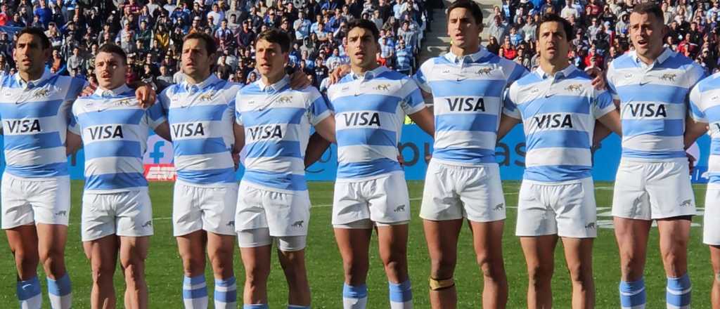 Video: la emoción de Los Pumas en el Himno, en la voz de una mendocina