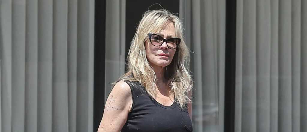 Melanie Griffith decidió cubrir el tatuaje que se hizo por amor a Banderas