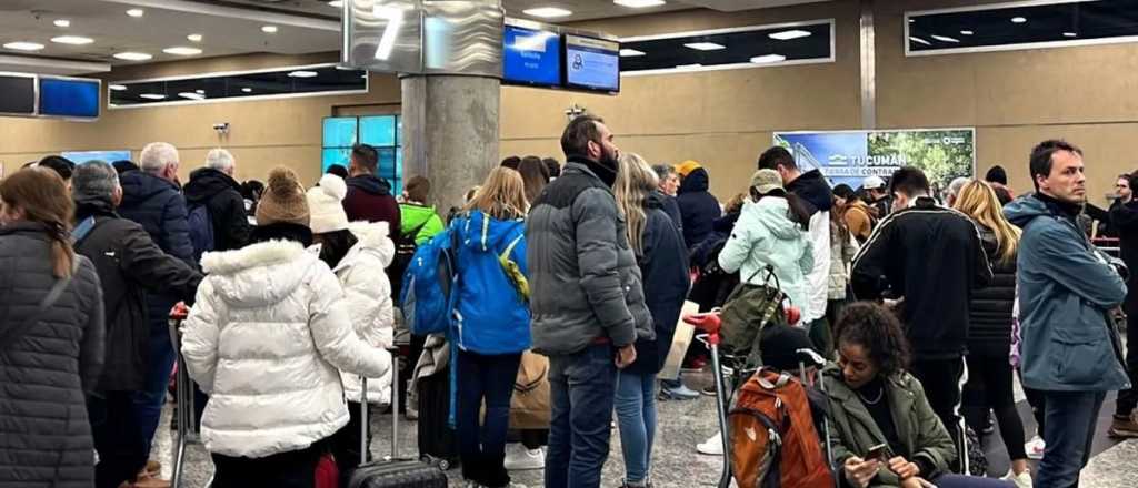 Tras el caos, se levantó el paro en Aeroparque que afectó a 3.000 pasajeros