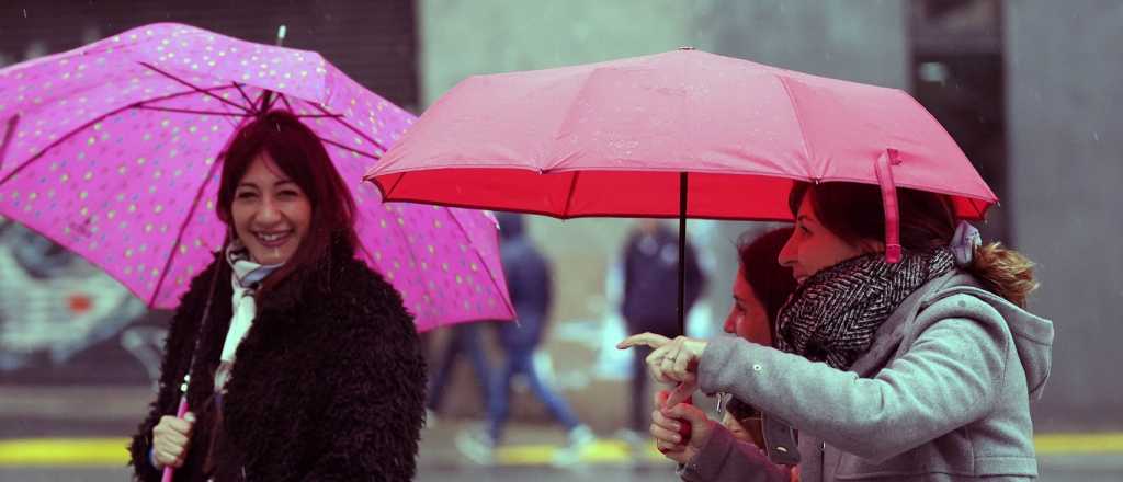 Pronóstico: domingo muy frío y con lluvias en Mendoza