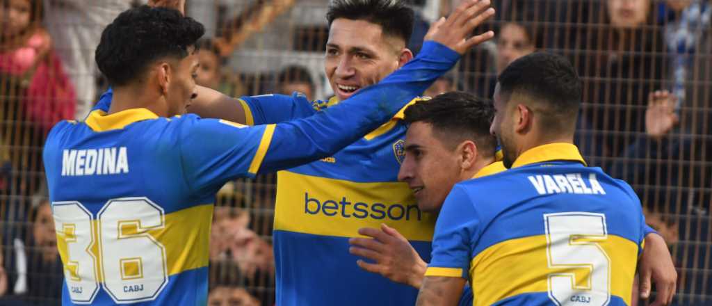 Boca fue contundente y venció a Gimnasia en La Plata