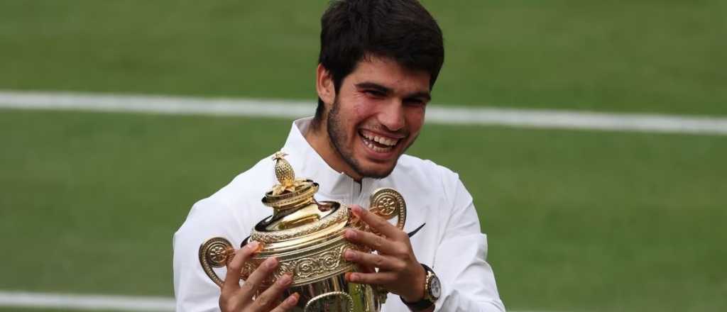 Luego de la victoria en Wimbledon, Alcaraz ratifica su liderazgo en la ATP