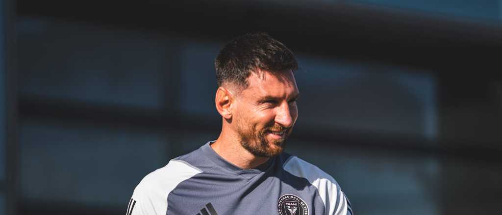 Así fue el primer entrenamiento de Messi en el Inter Miami