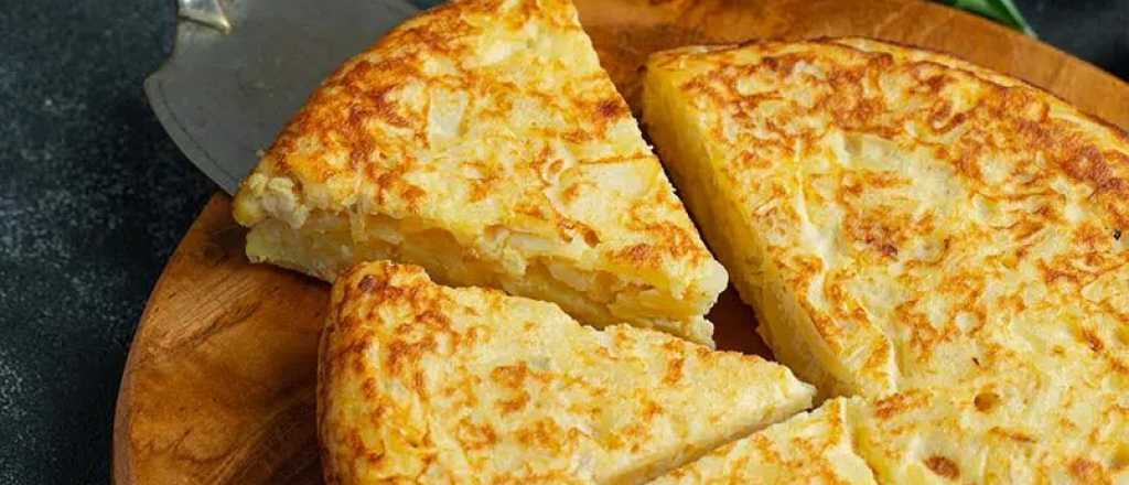 Deliciosa tortilla de papa en freidora sin aceite