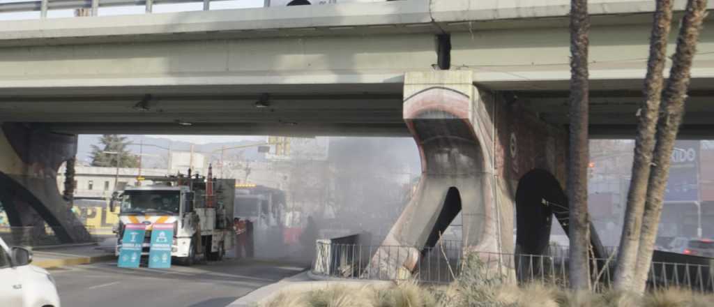 Vialidad repara el nudo vial y trabajará en otros 21 puentes