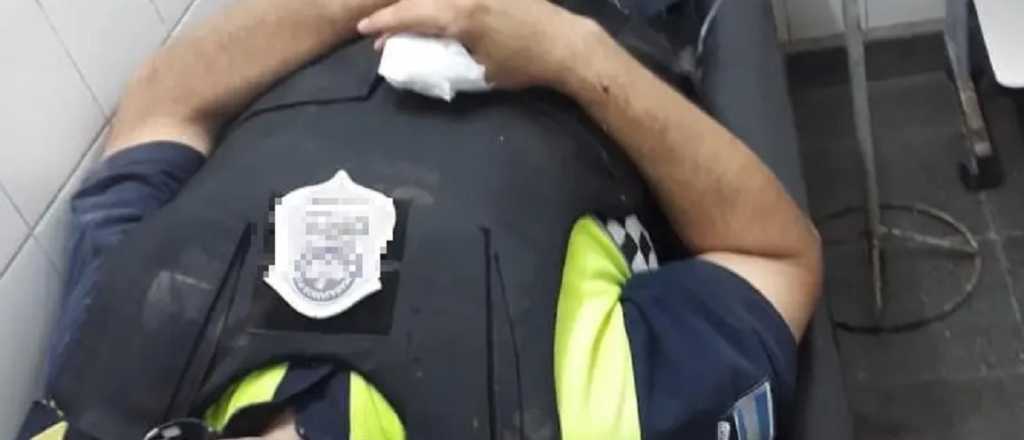 Policías quisieron capturar al "Lumpa" y el tío los atacó a barretazos en Ciudad