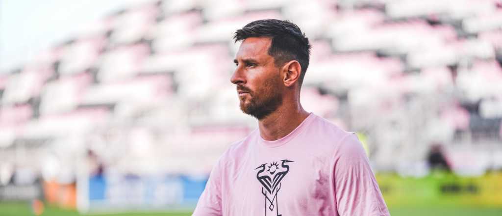 Así llegó Messi al estadio en la previa de su ansiado debut