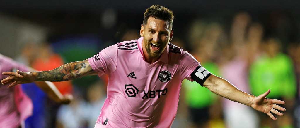 Video: el golazo infernal de Messi en su debut triunfal en Inter Miami