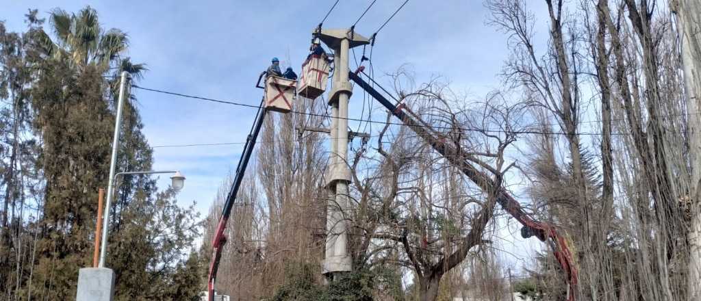 Varias zonas afectadas por la tormenta se quedaron sin luz