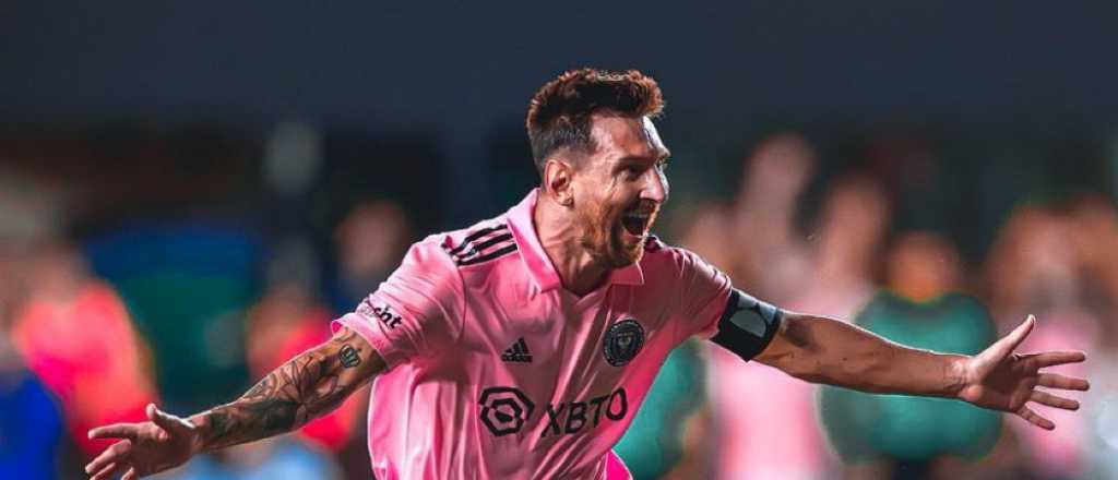 Messi imparable: un doblete y una asistencia para el 4 a 0 del Inter Miami