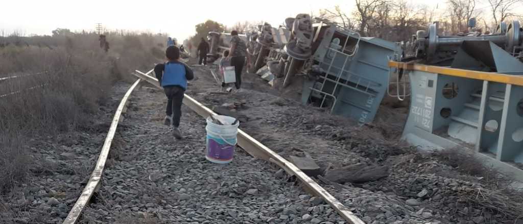 Descarriló un tren en Junín