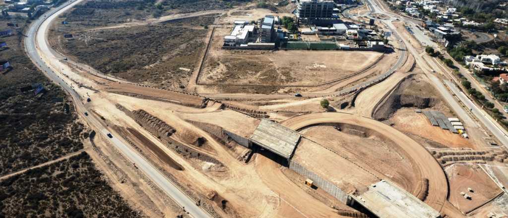 Los puentes de La Tijera ya se elevan en la nueva Panamericana