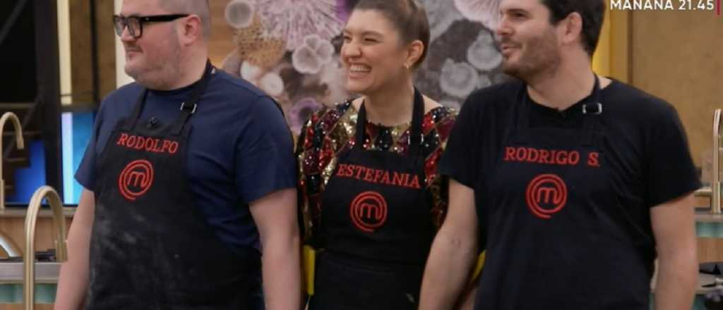 MasterChef: los semifinalistas son Rodolfo, Estefanía y Rodrigo