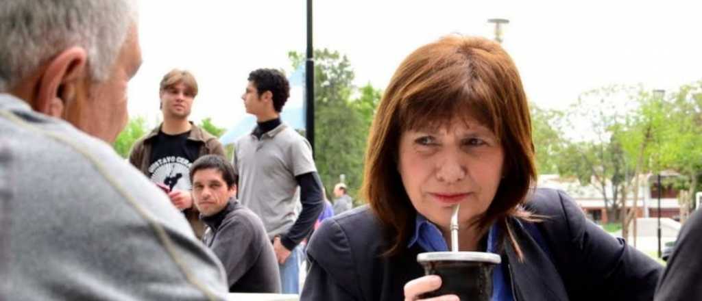 Bullrich llega este martes a Mendoza a matear en el Parque Benegas