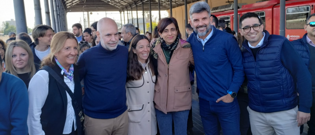 Rodríguez Larreta y Yayo Suarez recorrieron Ciudad en Metrotranvía