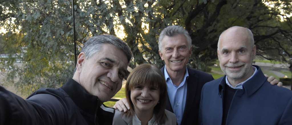 Larreta, Bullrich y Macri: la foto de unidad previa a las PASO 